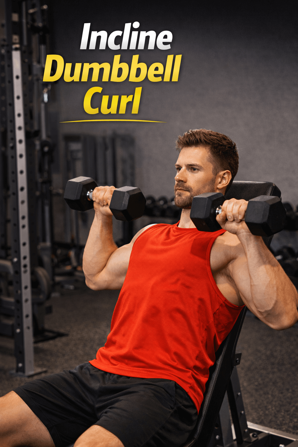 Incline Dumbbell Curls
